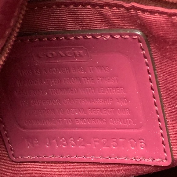 Coach Hand Bag Purse Snakeskin Rare Model - Picture 6 of 6